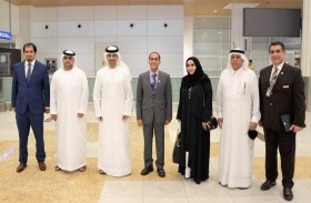 استقبال رسمي للشيخ سالم القاسمي بعد فوزه برئاسة الاتحاد الآسيوي للمبارزة 