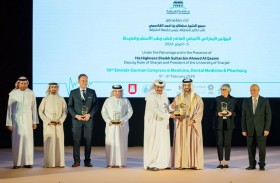 سلطان بن أحمد القاسمي يشهد افتتاح المؤتمر الإماراتي الألماني العاشر للطب وطب الأسنان والصيدلة