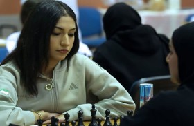 روضة السركال تنافس على اللقب بالعلامة الكاملة في بطولة الإمارات للشطرنج