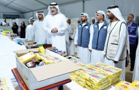 مؤسسة صقر بن محمد القاسمي تواصل جهودها الإغاثية ضمن الفارس الشهم 3 لدعم غزة