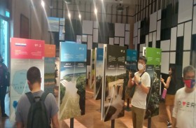 جناح باراغواي يعرض لوحات فنية مصنوعة من الحبوب في أكسبو 2020 