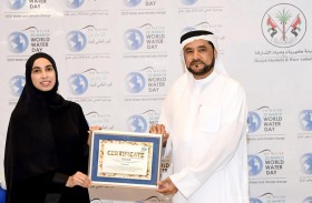 كهرباء الشارقة تحصل على شهادة إنجاز من لجنة الأمم المتحدة للمياه