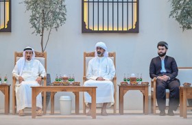 حاكم عجمان وولي عهده يستقبلان ضيوف فعاليات رمضان عجمان
