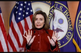 بيلوسي تطلب تحقيقاً في صلة روسيا باحتجاجات لدعم غزة