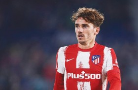 إصابة غريزمان تُهدد مشاركته أمام إشبيلية 