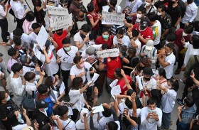 تظاهرات في شوارع بورما لليوم الخامس على التوالي