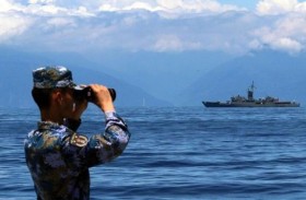 الصين تطلق مناورات عسكرية واسعة في مضيق تايوان 