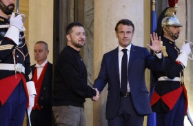 ماكرون لا يستبعد إرسال قوات أوروبية إلى أوكرانيا 