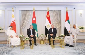 القادة يؤكدون أهمية ترسيخ أسس السلام والاستقرار والتعاون المشترك بالمنطقة