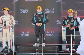 سائق «ياس هيت» يتصدر منصة التتويج للمرة الثانية بكأس فورمولا4 الإمارات