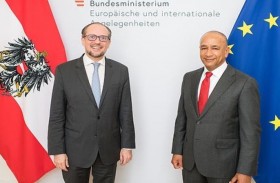 سفير الدولة لدى النمسا يشارك في لقاء وزير الخارجية بالسفراء العرب 