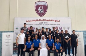 نجاح باهر لنادي مليحة الرياضي في بطولة التحضيرية لأندية الشارقة للسباحة بفوز سباحيه بـ 13 ميدالية ملونة 