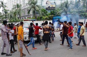 مواجهات دامية بين معارضين ومؤيدين للحكومة في بنغلادش 