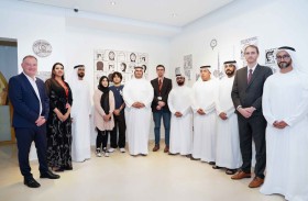 إفتتاح المعرض الكوميدي «العالم في رأسي» للفنان الإماراتي عبد الله لطفي