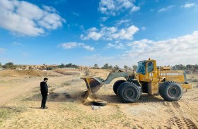 إطلاق المرحلة الثانية لردم الآبار المكشوفة في منطقة فلج المعلا بأم القيوين