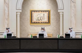 ولي عهد الشارقة يترأس اجتماع المجلس التنفيذي