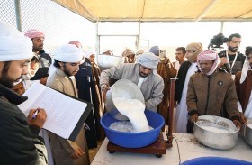 انطلاق مسابقة المحالب ضمن فعاليات مهرجان الظفرة