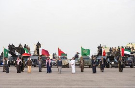 سيف بن زايد يشهد الحفل الختامي للتمرين التعبوي المشترك أمن الخليج العربي 3 