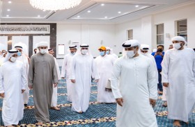 راشد النعيمي يفتتح مسجدا جديدا في عجمان