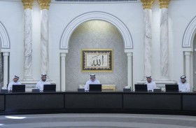 ولي عهد الشارقة يترأس اجتماع المجلس التنفيذي