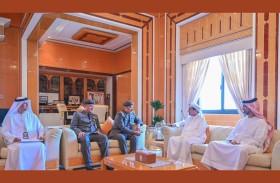 حميد بن راشد يطلع على إستراتيجيات «الهوية والجنسية والجمارك وأمن المنافذ»
