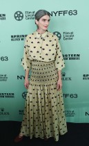 الممثلة الأمريكية غابي هوفمان تحضر عرض فيلم «سبرينغستين: ديليفي مي فروم نووير» ضمن مهرجان نيويورك السينمائي.ا ف ب