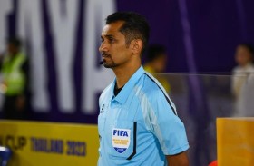 الرئيسي ضمن حكام الكرة الشاطئية في ألعاب بالي العالمية