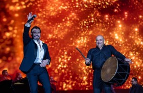 جمهور إكسبو 2020 دبي يحلق مع أغنيات عاصي الحلاني بين الماضي والحاضر