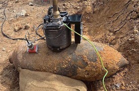 قنبلة من الحرب العالمية تجلي 8 آلاف شخص