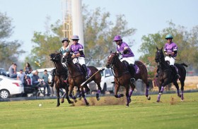 لامار وبن دري في ختام بطولة سلطان بن زايد للبولو في غنتوت