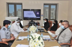 وفد«أدنوك» يطلع على منظومة «داري» بشرطة أبوظبي