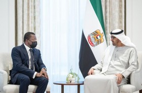 رئيس الدولة يبحث مع رئيس توغو علاقات الصداقة والتعاون 