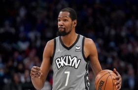  55 نقطة لدورانت لا تمنع الخسارة عن بروكلين 