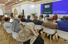 سلطان سعود القاسمي يكشف تاريخ الهوية العمرانية لإمارة الشارقة في سالونيك الدولي للكتاب