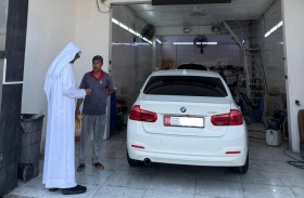 بلدية مدينة أبوظبي تنفذ حملة تفتيشية على ورش إصلاح وصيانة المركبات في مصفح الصناعية