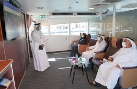 حمدان بن محمد يتفقّد سير العمل في مشروع محور الشندغة