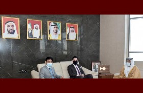 رئيس الشؤون الإسلامية يستقبل السفير الأفغاني بالدولة