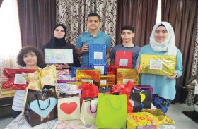 خمسة ناشئين من فريق عونك يا وطن التطوعي يبدعون في مجال العمل التطوعي