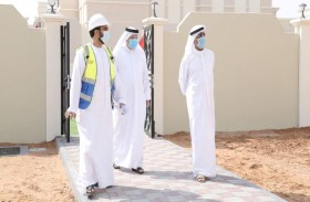 بلحيف النعيمي يتفقد مشروع بطين السمر السكني برأس الخيمة