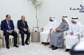 محمد بن راشد يلتقي الأمين العام لجامعة الدول العربية ويبحثان جهود تعزيز العمل العربي المشترك