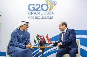 ولي عهد أبوظبي يؤكد عمق العلاقات الإستراتيجية التي تجمع بين البلدين الشقيقين 