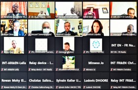 علي راشد النعيمي يشارك في الاجتماع البرلماني التنسيقي بشأن تنفيذ وثيقة نداء الساحل لمكافحة الإرهاب