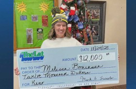 تفوز باليانصيب بعد شفائها من السرطان