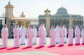 ولي عهد الشارقة يشهد احتفال الشارقة بيوم العلم