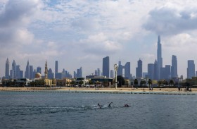 شاطئ جميرا يحتضن منافسات المياه المفتوحة السبت والأحد