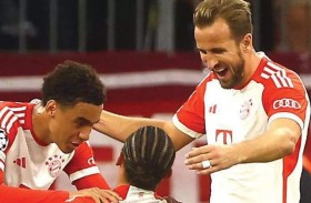 فوز ثالث لبايرن وريال بقيادة كاين وبيلينغهام بدوري أبطال أوروبا 