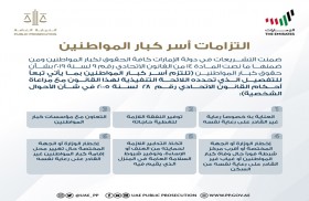 النيابة العامة للدولة توضح التزامات أسر كبار المواطنين