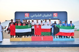 الحمادي يكرر إنجازه ويهدي الإمارات ذهبية ثالثة في دورة الألعاب الخليجية الشاطئية