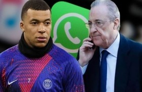 رسائل واتساب بين مبابي وبيريز.. ما السر؟