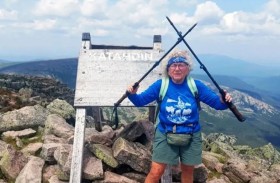 ثمانينية تحطم رقماً قياسياً في تسلق درب الأبالاش